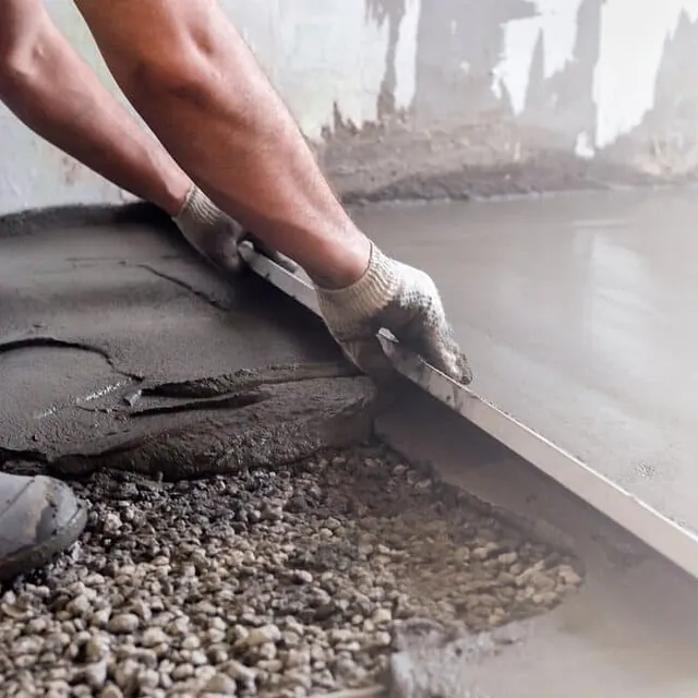 Construcción de piso